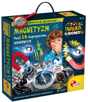 Zdjęcie produktu dla Mały Geniusz - Zestaw do eksperymentów z magnetyzmem