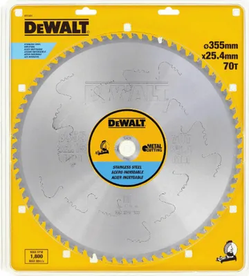 DEWALT Kreissägeblatt 355x25,4 mm mit 70 Zähnen