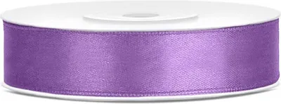Obrázek produktu pro Wstążka satynowa 12 mm x 25 m Lawenda