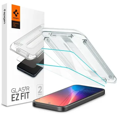 Obrázok produktu pre Spigen GLAS.tR EZ Fit, Google, Pixel 9a, Odolné proti poškriabaniu, Priehľadná, 2 kusov