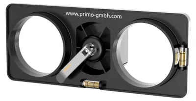 Image de Gabarit de perçage pour boîtes murales creuses en plastique - Gabarit de perçage pour boîtes d'installation P102