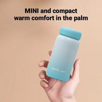 Produktbild von Trinkbecher Reisebecher Thermobecher - 200 ml - Edelstahl - Blau - Für unterwegs
