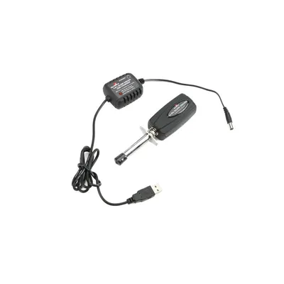 Produktbild von Dynamite Lipo Glühkerzenstecker mit Akku und USB Ladegerät
