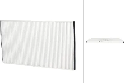 Produktbild von Innenraumfilter Pollenfilter 338 x 193 mm HELLA für u.a. OPEL CORSA