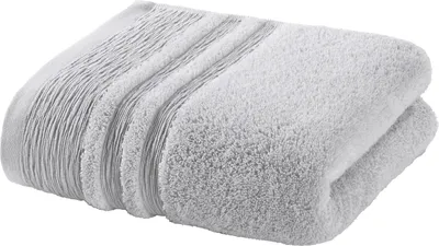 Produktbild von Handtuch - Grau - 50 x 100 cm - Baumwolle