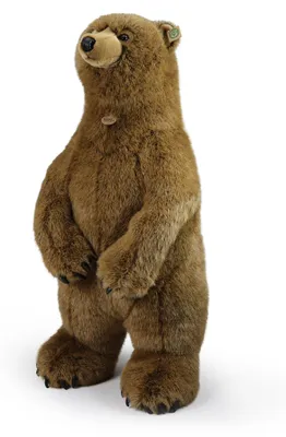 Produktbild von Kuscheltier Braunbär 100 cm stehend braun Plüschbär