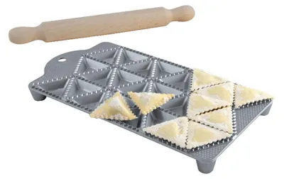 Ravioli-Form, dreieckig, 50 mm, Aluminium, 1 Stück