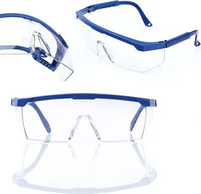 Produktbild von Rosfix – Premium Schutzbrille mit Polycarbonat-Linsen | UV-Schutz, EN-166 | Ideal für Werkstätten, Baustellen, Gartenarbeit