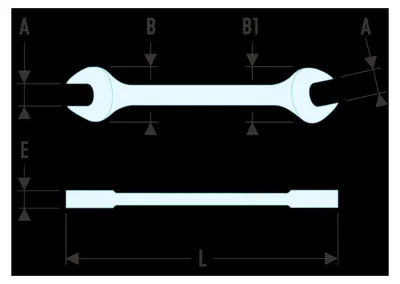 Image de Facom Maulschluessel "Serie 44" 26x28 mm