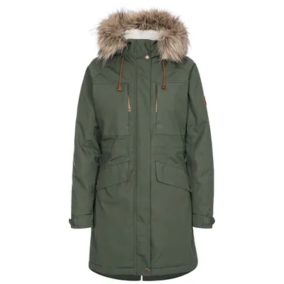 Produktbild von Trespass Faithful Basil Damen Jacke, Wasserdicht, Winddicht, Atmungsaktiv, Gepolstert, Größe M