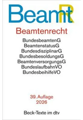 Produktbild von Beamtenrecht. BeamtR