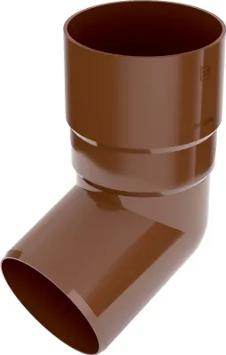 Produktbild von BRYZA Koleno svodu 67° plastové Ø 63 mm, Hnědá RAL 8017