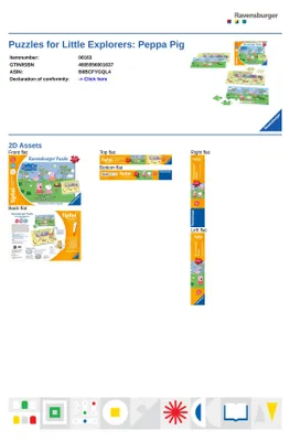 Produktbild von Puzzle für kleine Entdecker: Peppa Pig Ravensburger 00163