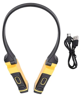 Obrázek produktu pro Lampa na krk, nabíjení přes USB, vysoký jas, dobíjecí LED lampa na čtení pro kempování v přírodě