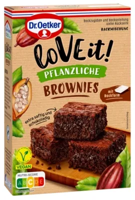 Image de LoVE it Brownies mélange à cuire pour chocolat et végétal 480g