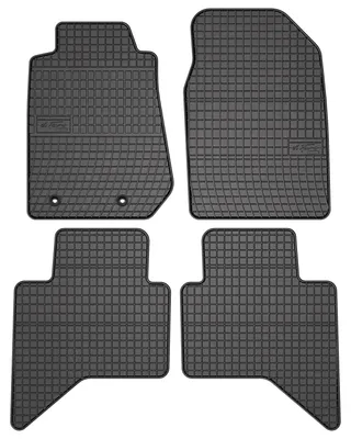 Imagen del producto de Alfombrillas de goma para Isuzu D-MAX II 2011-2019 – juego de 4 piezas, , a medida – Wielganizator SolidPRO