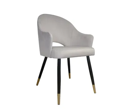 Zdjęcie produktu dla Krzesło Velvet noga czarna/złota MG39