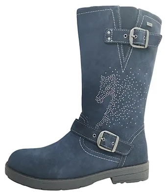 Produktbild von Lurchi Heidi Kinderschuhe Mädchen Reißverschluss Winterstiefel Blau
