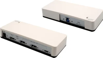 Immagine prodotto di EXSYS EX-1182VIS-2 Schnittstellen-Hub USB 3.2 Gen 1 (3.1 Gen 1) Type-B Beige (EX-1182VIS-2)