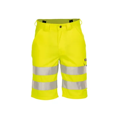 Produktbild von DASSY® Idaho Warnschutz-Shorts NEONGELB Gr.56 Länge: STANDARD