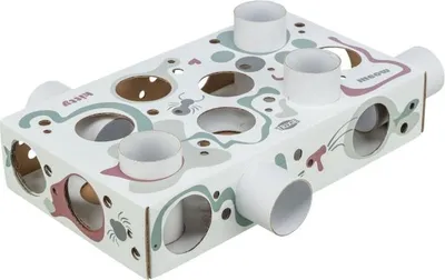 Obrázek produktu pro TRIXIE Paws'n'Treats Box, Kočka, Pamlsková hračka, Vícebarevný, Karton, 350 mm, 200 mm