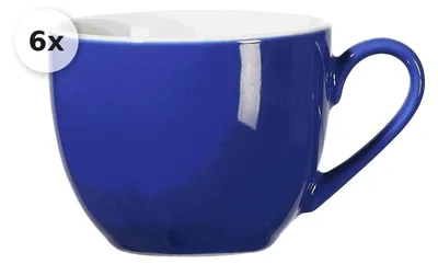Produktbild von Espressotasse 80ml 6er Set Doppio indigo-blau