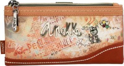 Produktbild von Anekke Geldbörse Peace & Love Flowers Flexible RFID Wallet Multicolor mehrfarbig