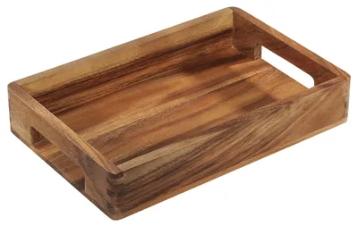 Produktbild von Zassenhaus Serviertablett, Akazie 33 x 22 x 6 cm 59243 4006528059243