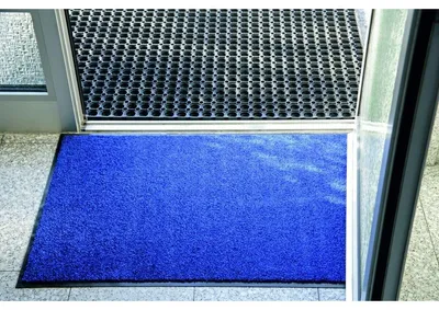 Produktbild von Miltex Schmutzfangmatte Eazycare Color - 60 x 90 cm, grau, waschbar