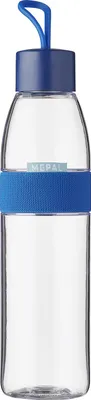 Produktbild von Mepal - Wasserflasche Ellipse - Wiederverwendbare Trinkflasche - Auslaufsichere - Geeignet für kohlensäurehaltige Getränke - BPA-frei - 700 ml - Vivid blue