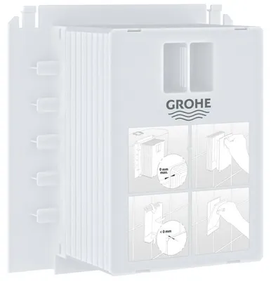 Produktbild von GROHE Revisionsschacht für kleine S-Abdeckplatten