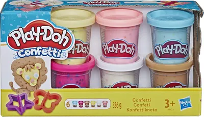 Produktbild von Hasbro B3423EU6 Play Doh Konfettiknete