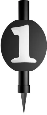 Produktbild von Tortenbrunnen, mit Zahl 1, 12cm