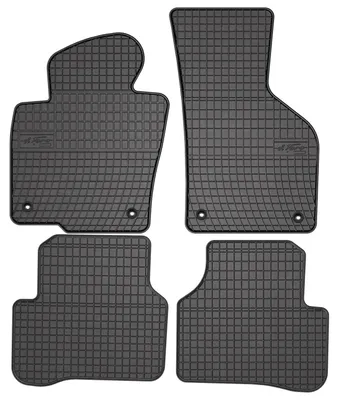 Zdjęcie produktu dla Dywaniki gumowe do Volkswagen Passat B6 2005-2010 (sedan/kombi) – 4 szt., czarne, dopasowane – Wielganizator SolidPRO