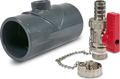 Produktbild von OKU Entleerungsset für PVC-Verrohrung d 40