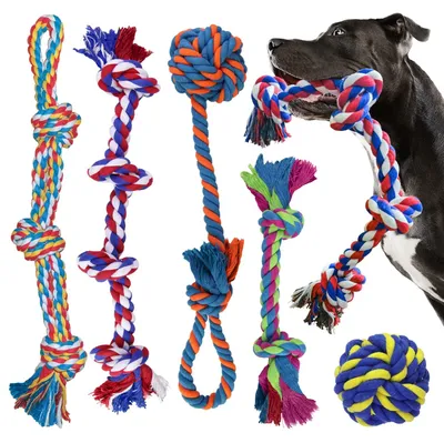 Immagine prodotto di Giocattolo per cani di grandi e medie dimensioni, corda resistente