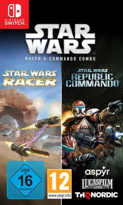 Produktbild von GAME Star Wars Racer and Commando Combo, Nintendo Switch
