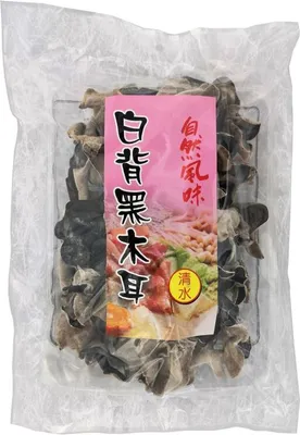 Produktbild von getrocknete Schwarze Pilze 100g | schwarz/weiß | Mu-Err | Morcheln | Black Fungus