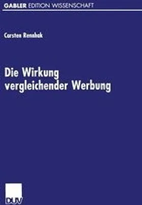 Obrázok produktu pre Die Wirkung vergleichender Werbung