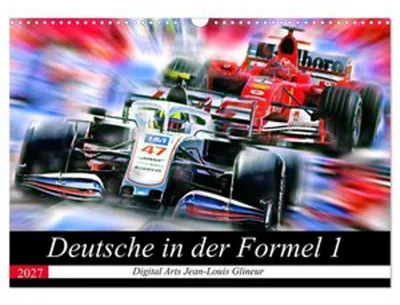 Produktbild von Deutsche in der Formel 1 (Wandkalender 2027 DIN A3 quer), CALVENDO Monatskalender