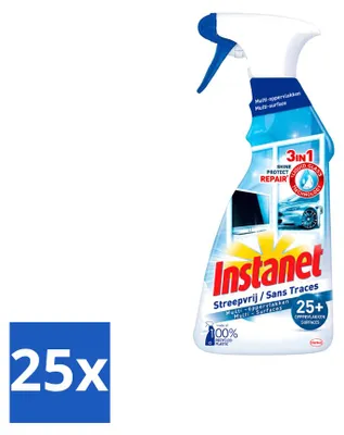 Produktbild von 25 x Instanet 3-in-1 Multi-Oberflächen Reinigungsspray - 725 ml - Vorteilspackung - 25 Stücke