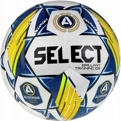 Productafbeelding van Select - "Brillant DB" voetbal, Allsvenskan, trainingsbal PP4532 (4) (wit)