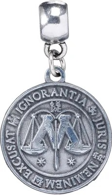 Image de Carat Shop, Pendentif Harry Potter « Ministry of Magic » (argenté) CRTHP0036