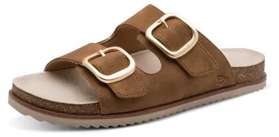 Produktbild von Jana Damen Mule Flat MultiAdj+vegan Cognac 37