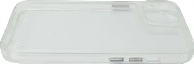 Produktbild von Schutzhülle stoßfest aus TPU Silikon in Weiß Transparent Hülle für iPhone 14