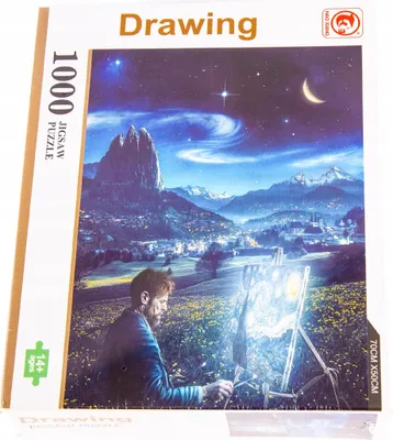 Produktbild von PUZZLE 1000 Teile Sternennacht VINCENT VAN GOGH