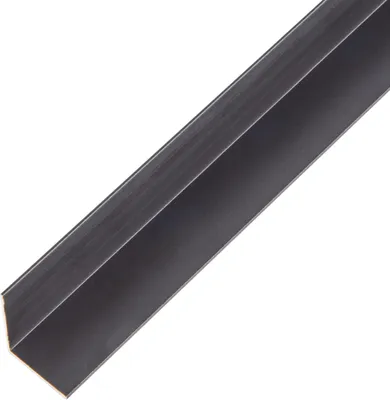 Produktbild von Alberts Winkelprofil | Aluminium, schwarz eloxiert | 2000 x 20 x 20 mm