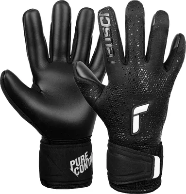 Obrázek produktu pro Brankářské rukavice Reusch Pure Contact Infinity Junior s povrchem Grip Infinity, černé, velikost 6,5