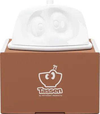 Produktbild von TV Tasse Butterdose 34.01 Versteckt weiß
