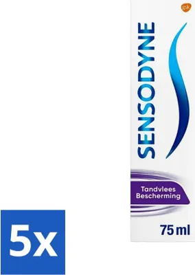 Image de Sensodyne dentifrice protection des gencives 75 ml - paquet avantage - 5 pièces